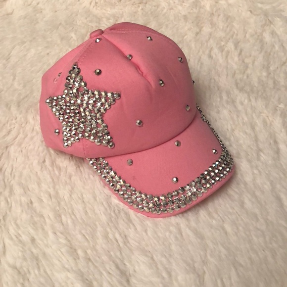 Other - Sparkle Bling Pink Hat